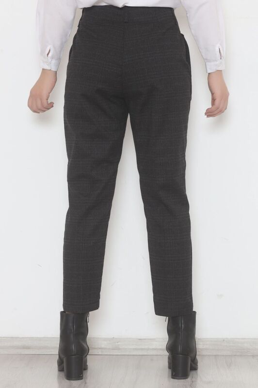 Desenli Pantolon Siyah - 24210.683. - 5