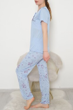 Düğmeli Pijama Takımı Bebemavi - 704.1287. - 2