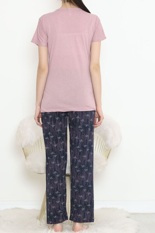 Düğmeli Pijama Takımı Güllaci - 704.1287. - 3