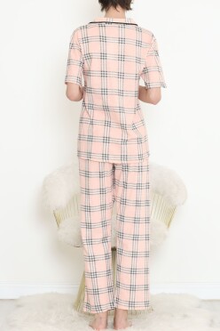 Düğmeli Pijama Takımı Pudrakareli - 11449.102. - 4
