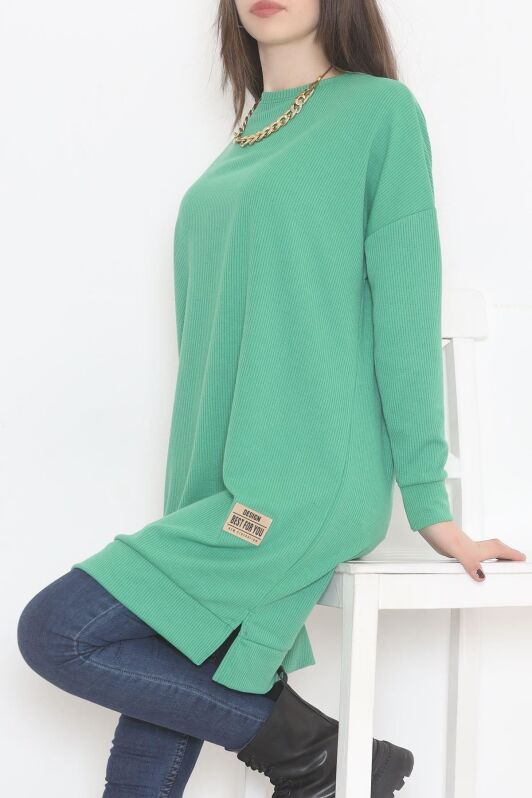 Fitilli Armalı Tunik Yeşil - 12455.1778. - 2