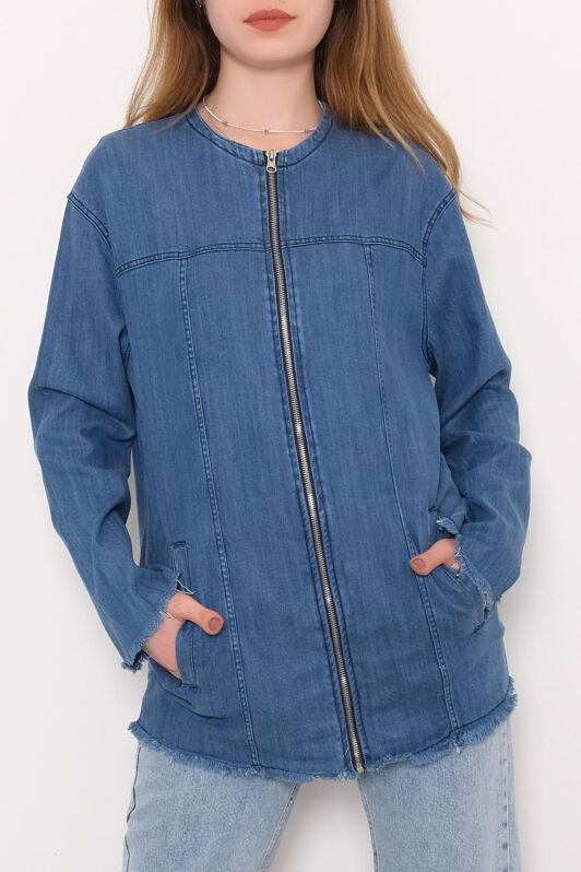 Gabardin Ceket Mavi - 1605.1367. - 2