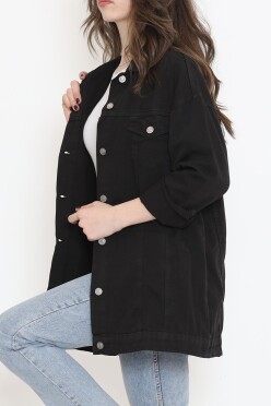 Gabardin Ceket Siyah2 - 9002.1367. - 4