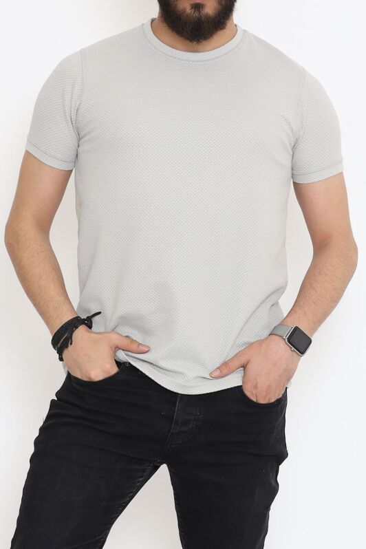 Geniş Petek Tişört Taş - 152424.275. - 1