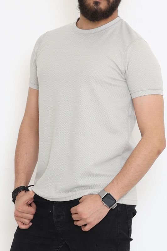 Geniş Petek Tişört Taş - 152424.275. - 3