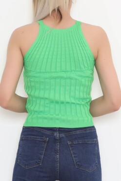 Halter Yaka Fitilli Atlet Açıkyeşil - 943.1019. - 5