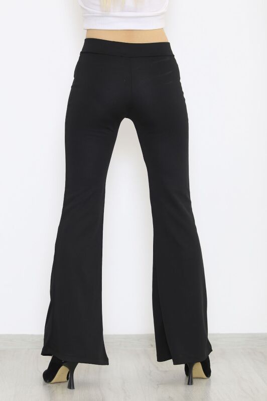 İspanyol Paça Pantolon Siyah - 8635.1567. - 5