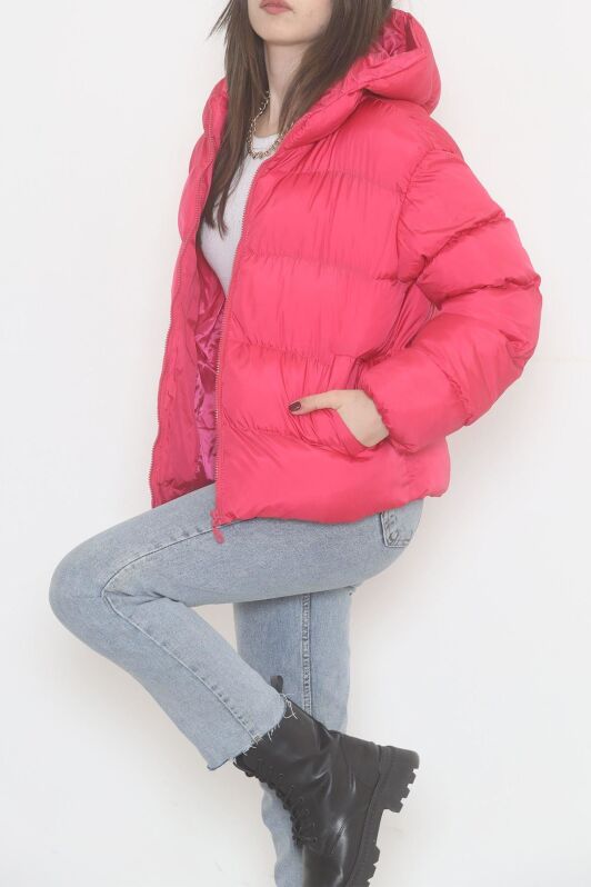 Jesica Kısa Mont Fuşya - 22102.1555. - 2