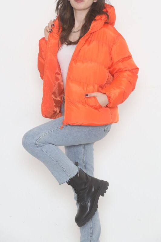 Jesica Kısa Mont Oranj - 22102.1555. - 1