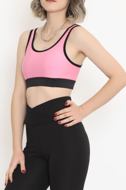 Kalın Askılı Büstiyer Pembe1 - 12441.1255. - 3