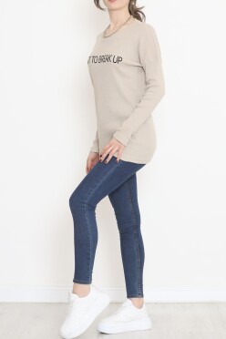 Kaşkorse Baskılı Tunik Taş - 4002.1567. - 2