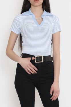 Kaşkorse Polo Yaka Tişört Bebemavi - 15272.1567. - 4