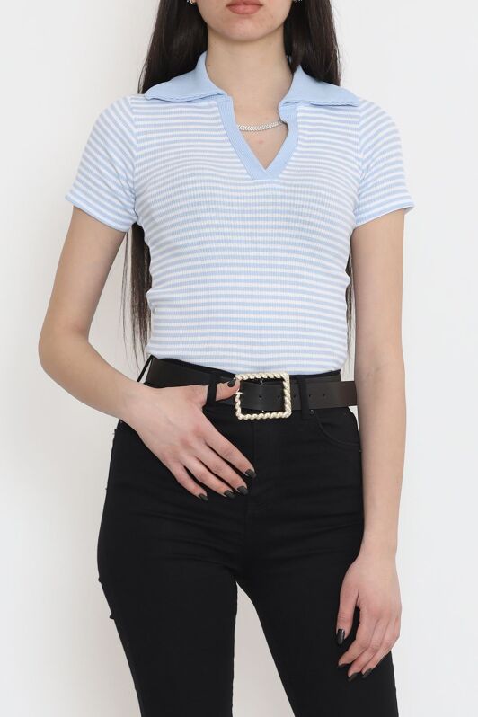 Kaşkorse Polo Yaka Tişört Bebemavi - 15272.1567. - 4