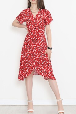 Kimono Elbise Kırmızı - 152341.701. - 2
