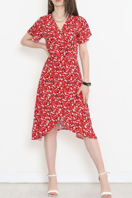 Kimono Elbise Kırmızı - 152341.701. - 2
