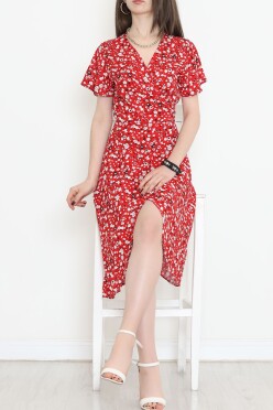 Kimono Elbise Kırmızı - 152341.701. - 3