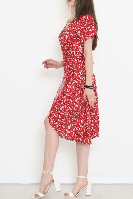 Kimono Elbise Kırmızı - 152341.701. - 4