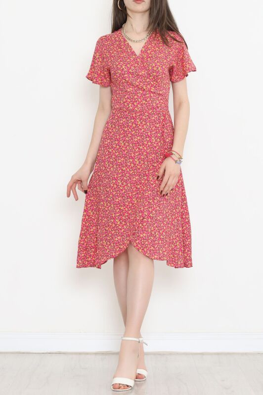 Kimono Elbise Pembe - 152341.701. - 2