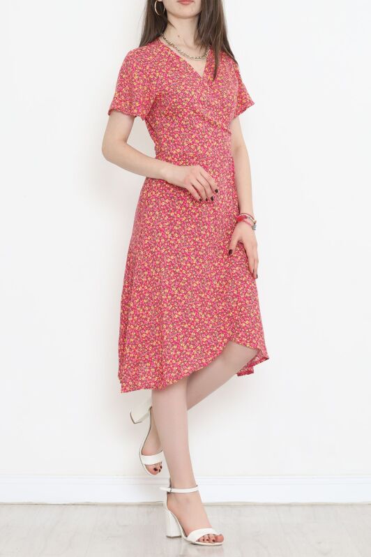 Kimono Elbise Pembe - 152341.701. - 3