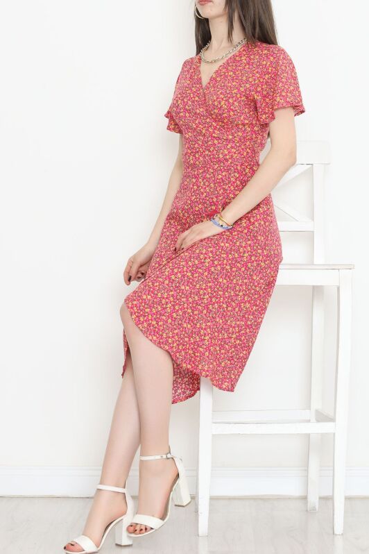Kimono Elbise Pembe - 152341.701. - 4