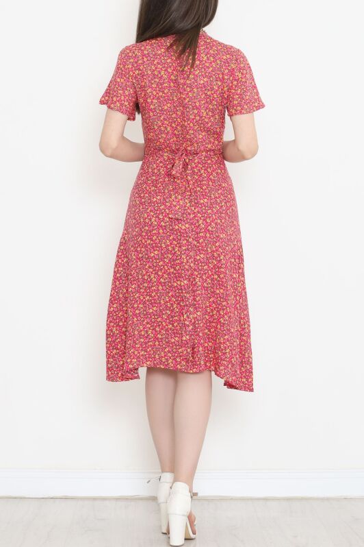 Kimono Elbise Pembe - 152341.701. - 5