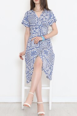 Kimono Elbise Saks - 152341.701. - 4