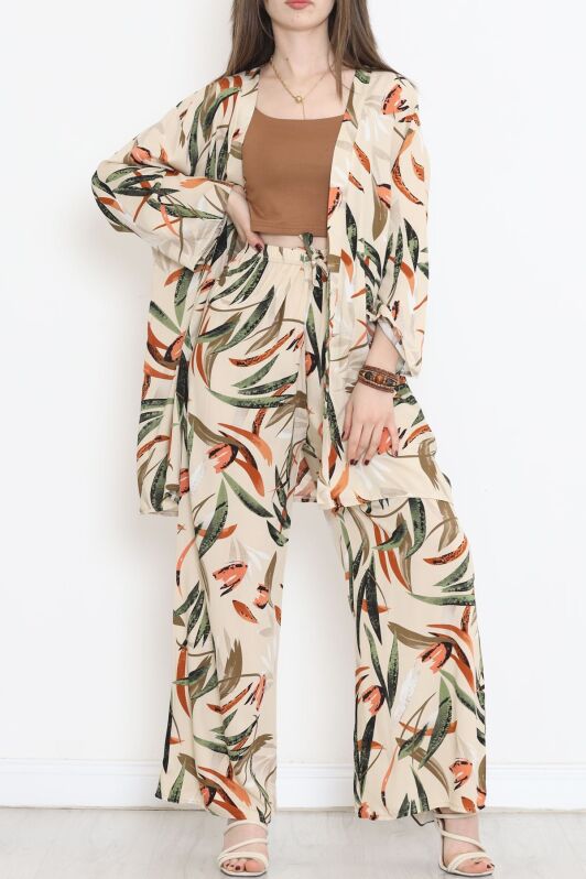 Kimono Takım Bej - 10553.1095. - 2
