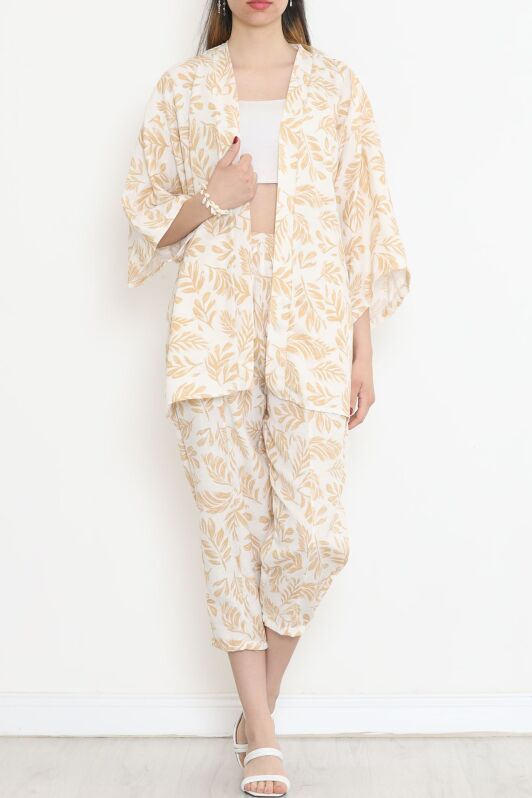 Kimono Takım Bej - 152342.701. - 1