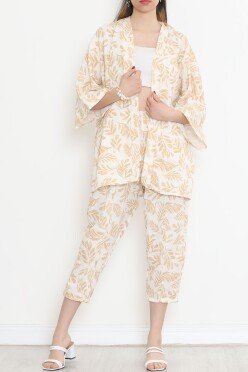 Kimono Takım Bej - 152342.701. - 2