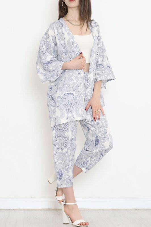 Kimono Takım Beyaz - 152342.701. - 3