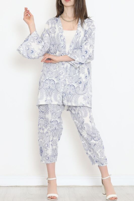 Kimono Takım Beyaz - 152342.701. - 4