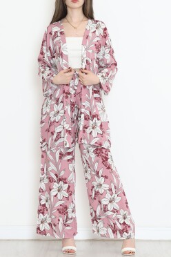 Kimono Takım Gülkurusu - 10553.1095. - 1