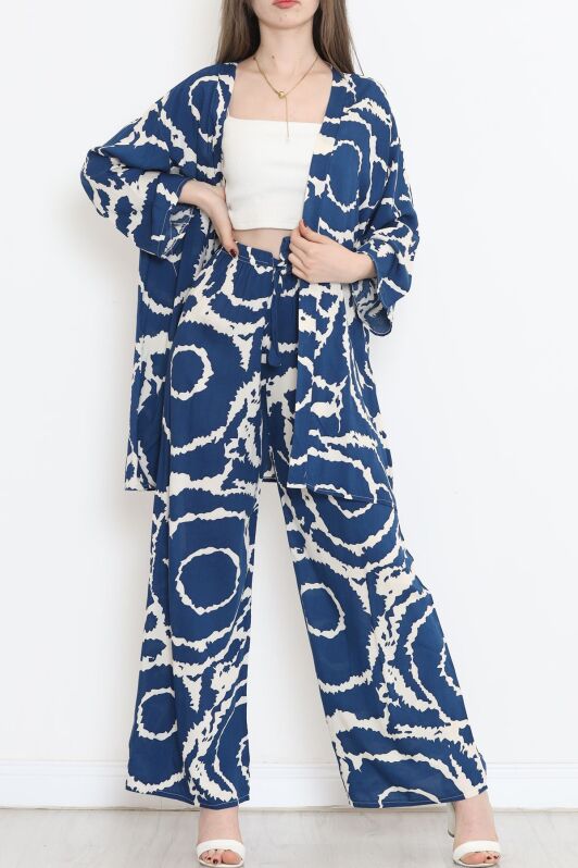 Kimono Takım İndigo - 10553.1095. - 1