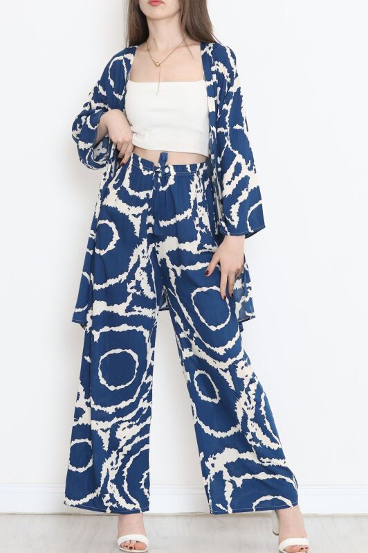Kimono Takım İndigo - 10553.1095. - 3
