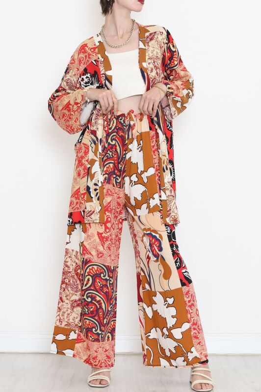 Kimono Takım Kiremit - 10553.1095. - 1