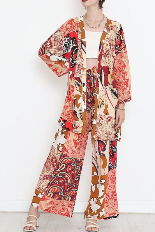 Kimono Takım Kiremit - 10553.1095. - 2