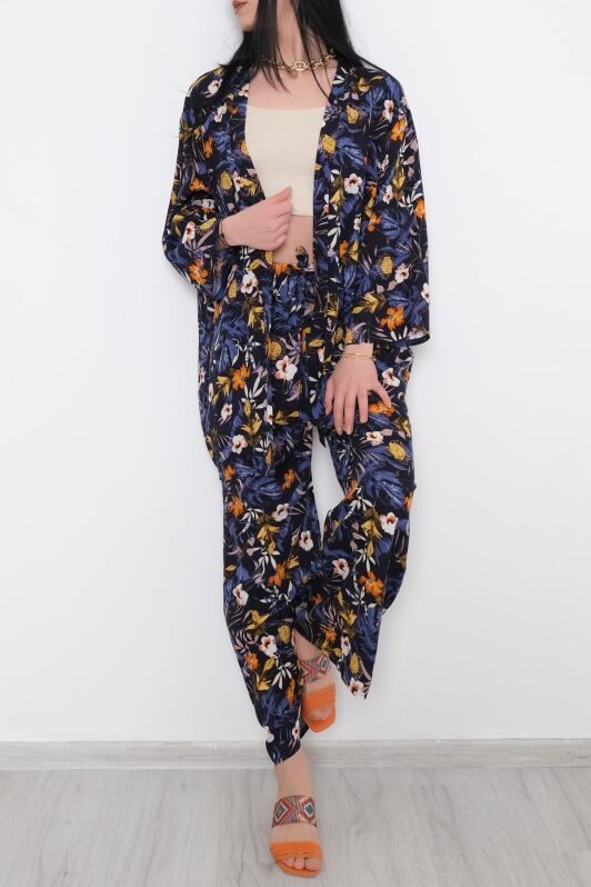 Kimono Takım Lacivert - 10553.1095. - 2