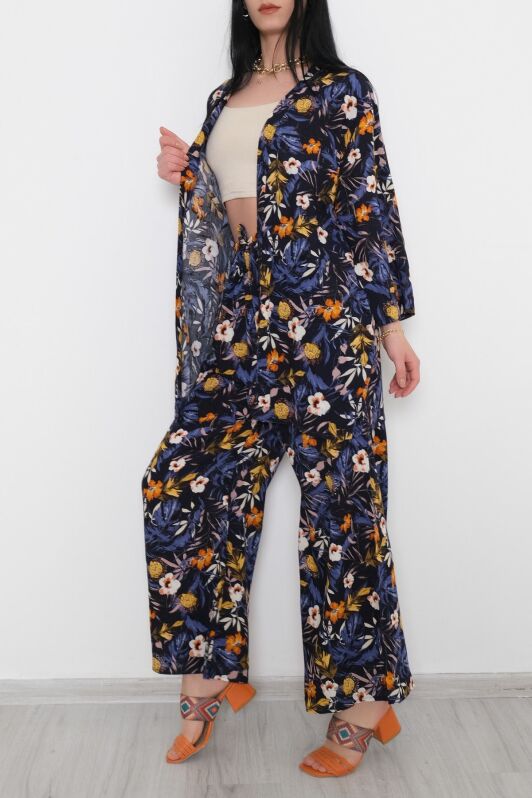 Kimono Takım Lacivert - 10553.1095. - 3