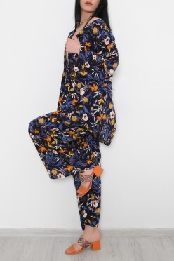 Kimono Takım Lacivert - 10553.1095. - 4