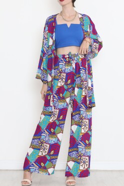 Kimono Takım Maviyeşil - 10553.1095. - 2