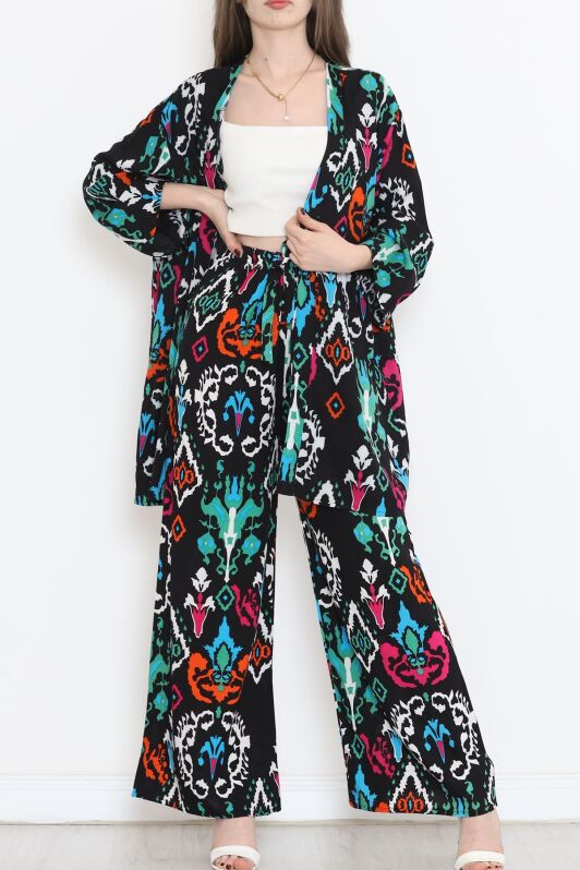 Kimono Takım Siyah - 10553.1095. - 1