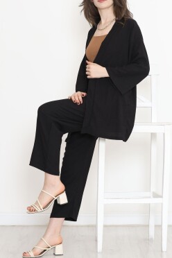 Kimono Takım Siyah - 12176.1254. - 4