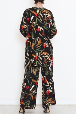 Kimono Takım Siyahyeşil - 10553.1095. - 5