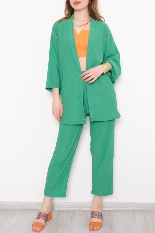 Kimono Takım Yeşil - 10756.1254. - 1