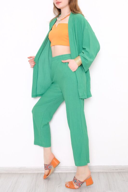 Kimono Takım Yeşil - 10756.1254. - 2