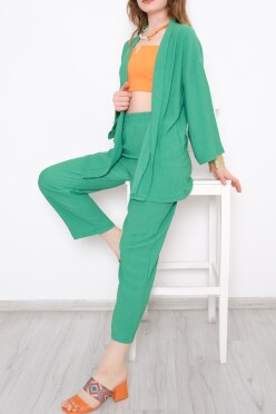 Kimono Takım Yeşil - 10756.1254. - 4