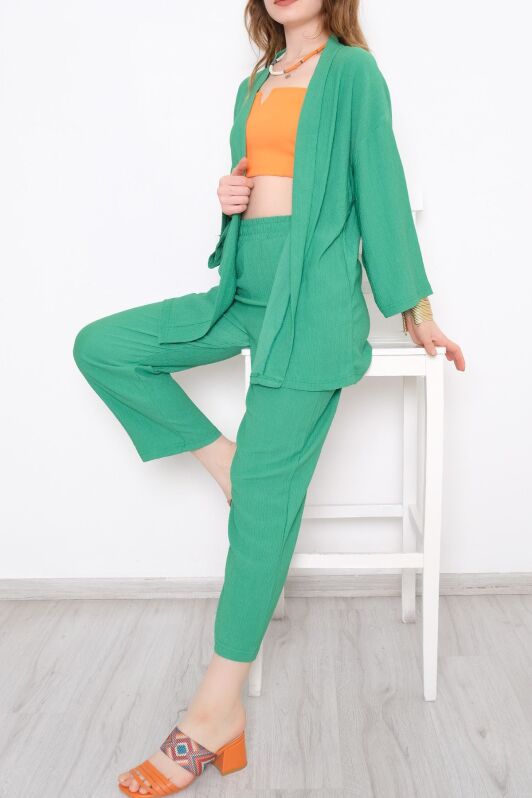 Kimono Takım Yeşil - 10756.1254. - 4