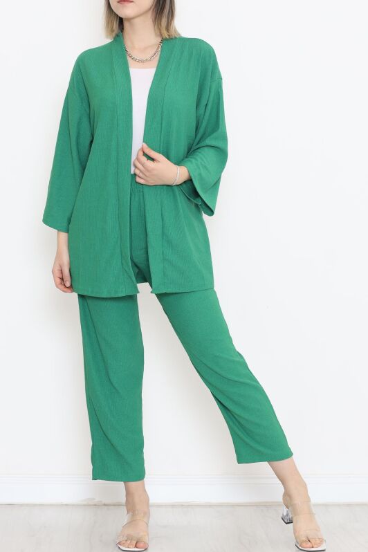 Kimono Takım Yeşil - 12176.1254. - 2
