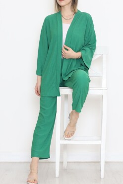 Kimono Takım Yeşil - 12176.1254. - 4