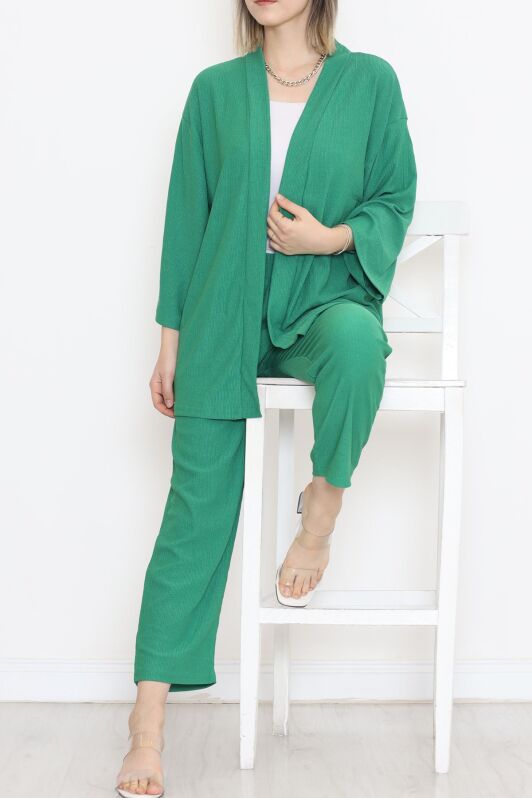 Kimono Takım Yeşil - 12176.1254. - 4